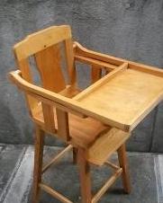 Wooden Baby High Chair Used Philippines