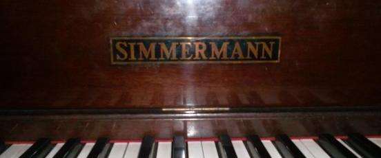 Simmermann Piano - vintage antique