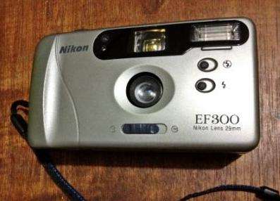 NIkon EF 300 with Nikon lens 29mm Film Camera