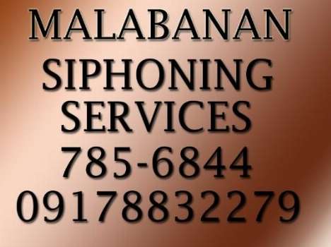 MALABANAN SIPHONING SERVICES 871-8727