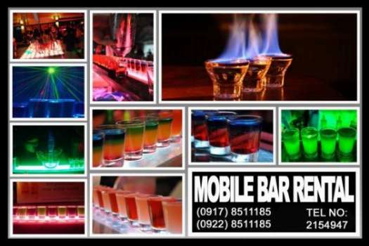 Mobile Bar Unli Drinks Rental Hire Manila Philippines
