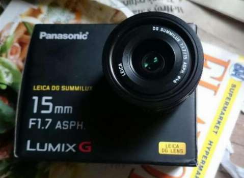 Panasonic Leica 15mm 1.7