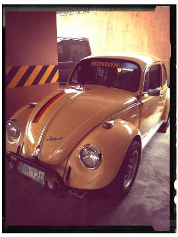 Volkswagen Beetle 1969 Yellow 