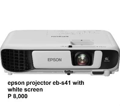 Epson Projector with Screen
