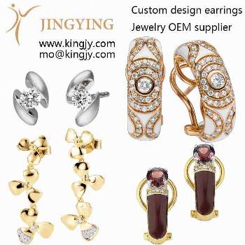 Customized silver earrings has a perfect after-sale and guarantee