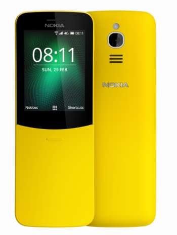 Nokia 8110 Banana Phone Yellow 