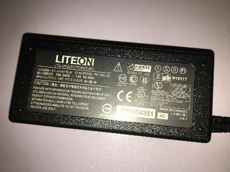 Lite-On Charger for Laptop