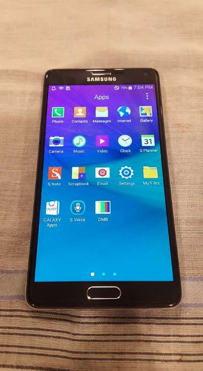 Samsung Galaxy Note 4 Black LTE Semi complete Package photo