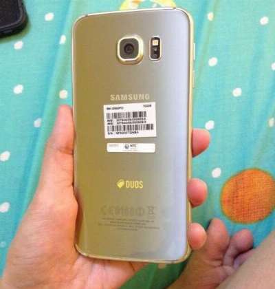 Samsung s6 gold 32gb photo