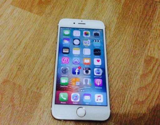 IPhone 6 silver white photo