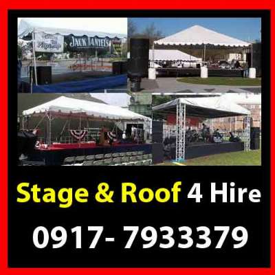 Stage & Roof Rent Hire Manila Philippines photo