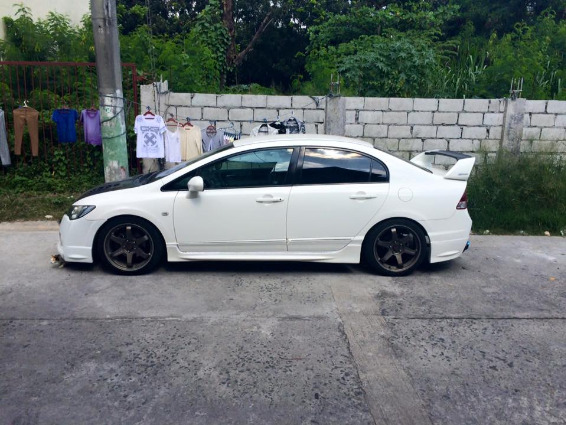 2006 honda civic fd 1.8s Matic tranny Tafetta white photo