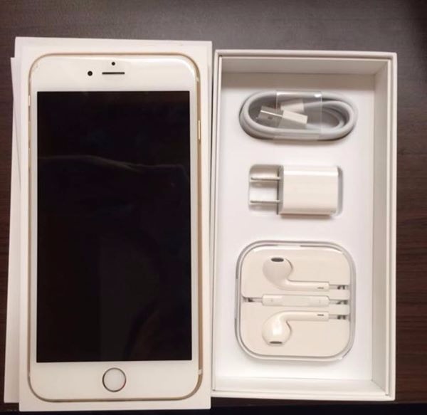 Iphone 6 plus 16gb Openlinr Complete Gold photo