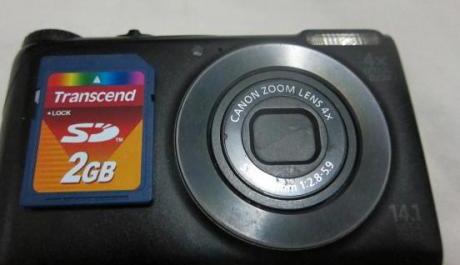 Canon Powershot A2200 (black with 2gb sdcard) photo
