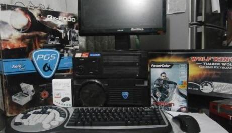 Desktop PC set photo