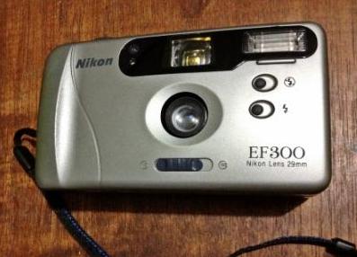 NIkon EF 300 with Nikon lens 29mm Film Camera photo