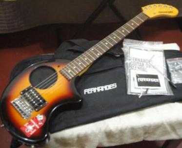 Fernandes Guitar Nomad, in Sunburst photo