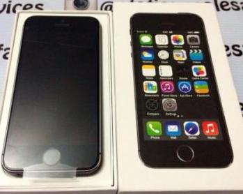 iPhone 5s 16gb fu grey free bnew powebank Skit case photo