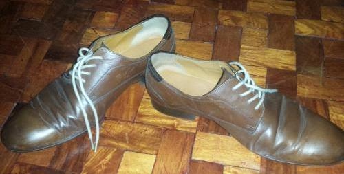 Zara Shoes leather shoes size 40 photo