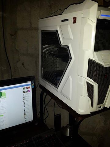gaming pc set complete photo