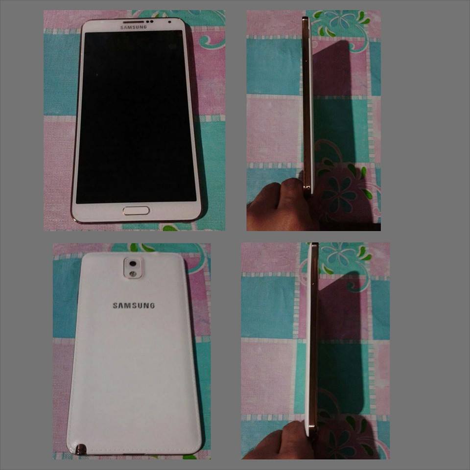 Samsung Galaxy Note 3 N9005 White and Gold Factory Unlock photo
