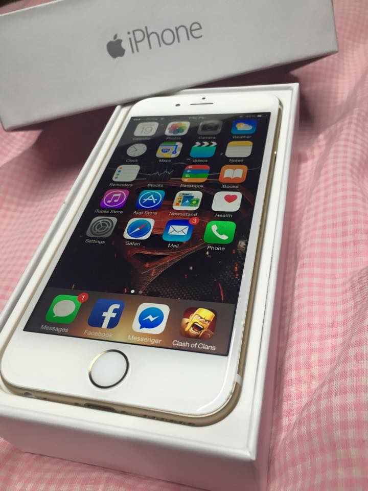 iPhone 6 Gold 16gb Factory Unlocked photo