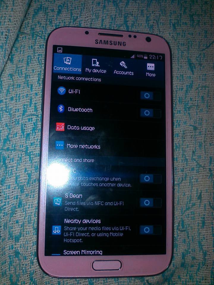 Samsung Galaxy Note 2 photo