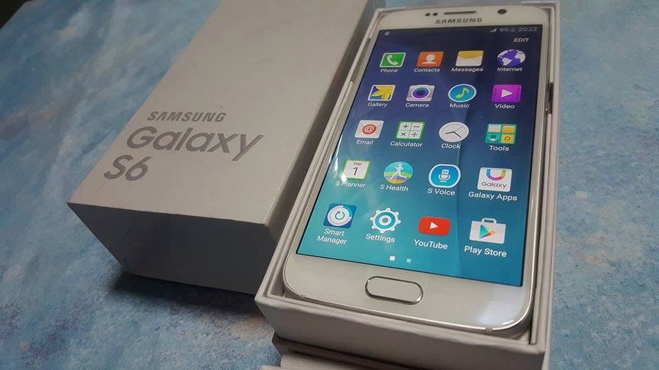 Samsung Galaxy S6 White Pearl 32gb photo