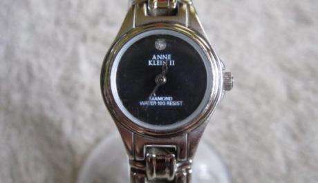 Authentic Anne Klein 2 Silvertone Diamond Women's Watch