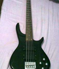 Black Global Bass Guitar