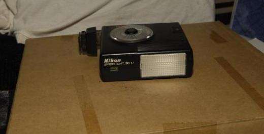 Nikon SB17 camera flash converted to SB15