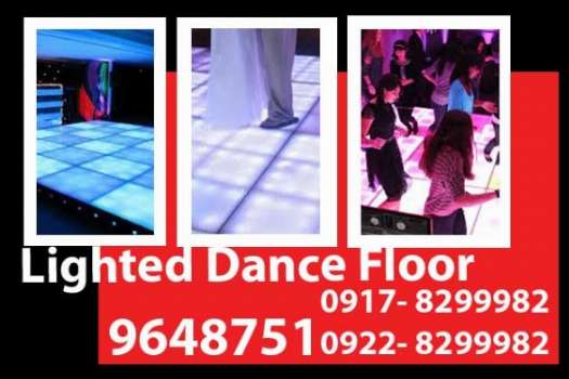 Lighted Dance Floor Rental
