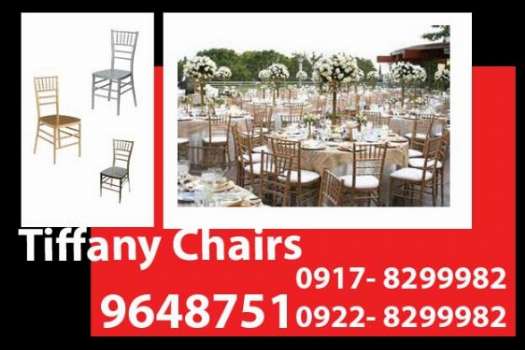 Tiffany Chairs Rental