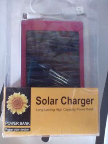 SOLAR CHARGER POWERBANK