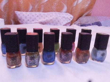 nail polish imported usa.change in color under the sun .