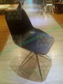 metal base chair