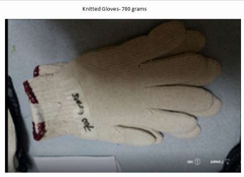 Knitted, Maong Gloves, Leather Gloves