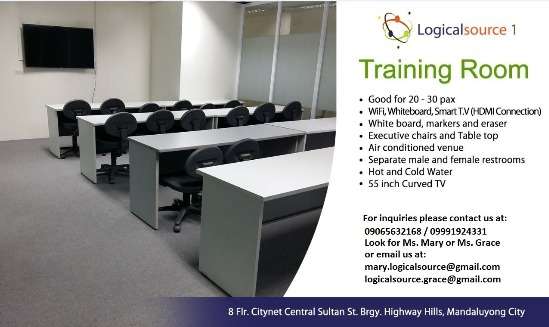 Training - Seminar and Function Room for Lease