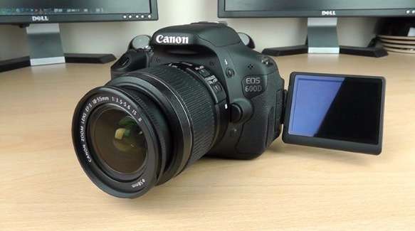 Canon 600D Selfie Vlogging Dslr Camera