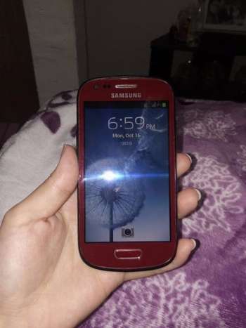 Samsung S3 Mini I8190 Red