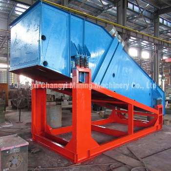 Vibration Screen Sieve for Chemicals Industry, High Frequency Vibrating Screen Machine for Mineral