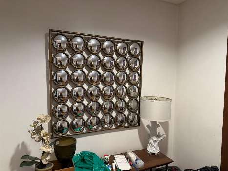 Ito Kish Mirror – Bronze Metal Frame