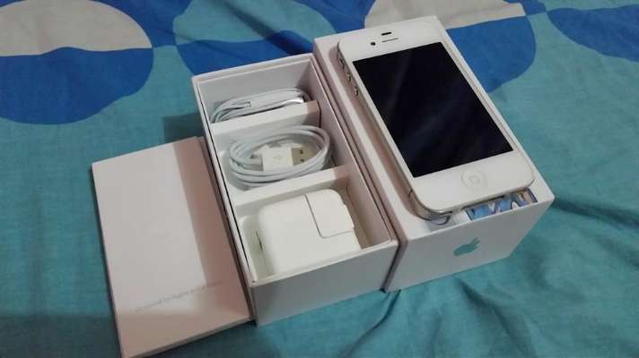 Apple iPhone 4s 32gB white Complete openline photo