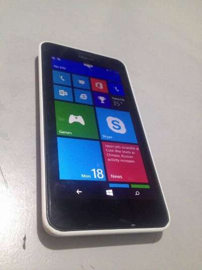 Nokia Lumia 630 Dual Sim White Factory Unlocked photo