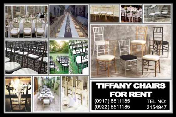 Tiffany Chairs Rental Hire Manila Philippines photo