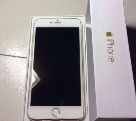 iPhone 6 Plus 16GB Factory Unlocked White / Silver photo