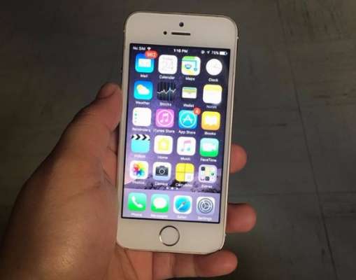 IPHONE 5S 16GB SILVER photo