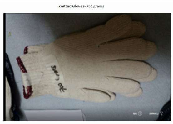 Knitted, Maong Gloves, Leather Gloves photo