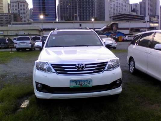 2012 TOYOTA FORTUNER G DIESEL AUTOMATIC photo