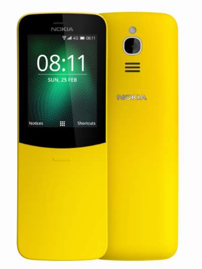 Nokia 8110 Banana Phone Yellow  photo